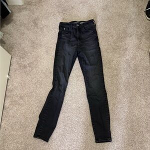 H&M Black High-Rise Skinny Jeans